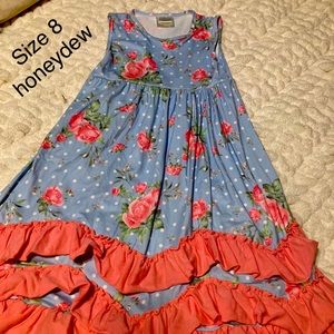 Honeydew girls size 8  a very soft material